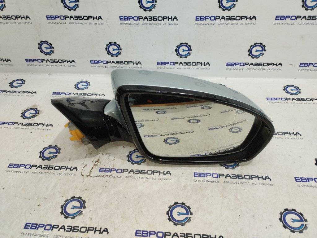 зеркало наружное правое BMW M6 Gran Coupe F06 2014, 4.4 л., i, S63 B44 B, бензин, АКПП, silverstone metallic a29, купе, правый руль, 51167394138, 7394138 - фото №1