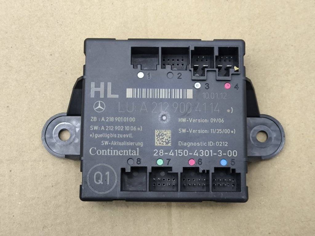 модуль управления двери Mercedes-Benz CLS AMG C218 2013, 5.5 л., 5.5 бензин, бензин, АКПП, купе, передний привод, правый руль, A2129004114, A2189010100, A2129001227, A2129021006 - фото №1