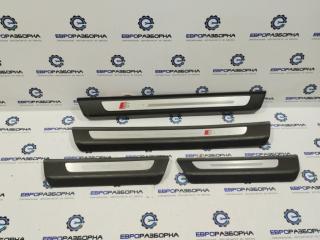 накладка на порог Audi Q7 4M 2018, 3.0 л., TDi, CZZ, дизель, АКПП, серый, внедорожник 5 дв., полный привод, правый руль, 4M0947406B