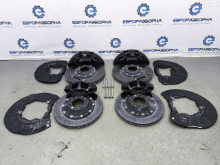 комплект тормозов Bentley Continental GT 3 поколение 2023, 4.0 л., CVD, бензин, АКПП, красный, купе, полный привод, правый руль, 3SA615123H, 3SA615124H, 975615403G, 975615404G, 3SA615301C, 3SA615302C, 9Y0615601R, 9Y0615602R, 3SA698151D, 971698451N, 975615423C, 975615424C