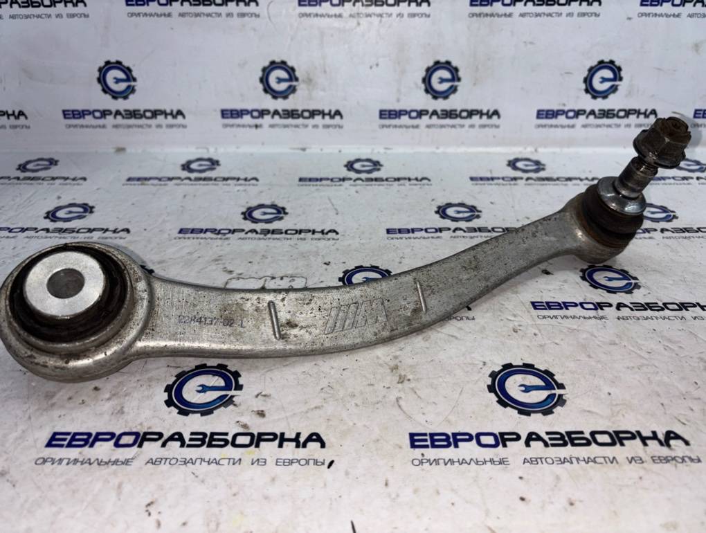 рычаг задний левый BMW M6 Gran Coupe F06 2014, 4.4 л., i, S63 B44 B, бензин, АКПП, silverstone metallic a29, купе, правый руль, 33322284137, 2284137 - фото №1