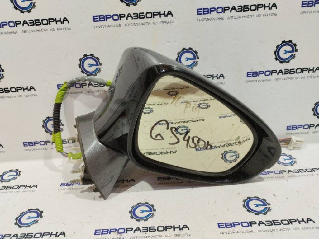 зеркало наружное правое Lexus GS 4 поколение 2013, 3.0 л., бензин, АКПП, передний привод - фото №1