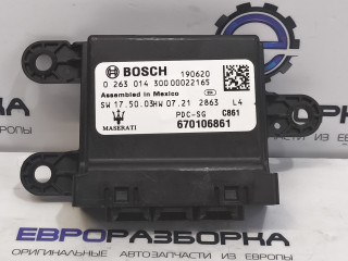 блок управления парктрониками Maserati Levante 1 поколение M161 2019, 3.0 л., бензин, АКПП, 670106861, 0263014300