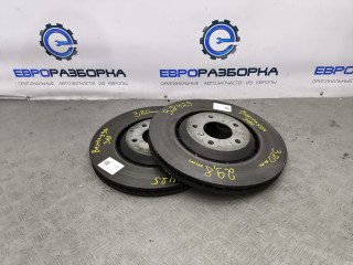 диск тормозной задний Bentley Bentayga 1 поколение [рестайлинг] 4V1 2023, 4.0 л., TFSI, DCU, бензин, АКПП, темно-зеленый перламутр, внедорожник 5 дв., полный привод, правый руль, 4M0615601N