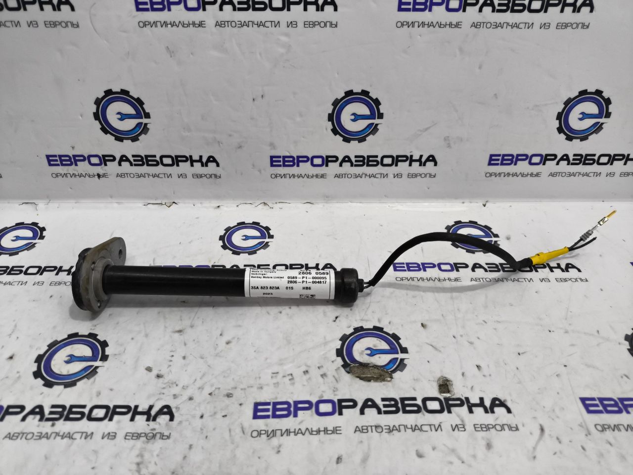 пиропатрон петли капота Bentley Continental GT 3 поколение 2023, 4.0 л., CVD, бензин, АКПП, красный, купе, полный привод, правый руль, 3SA823823A - фото №1