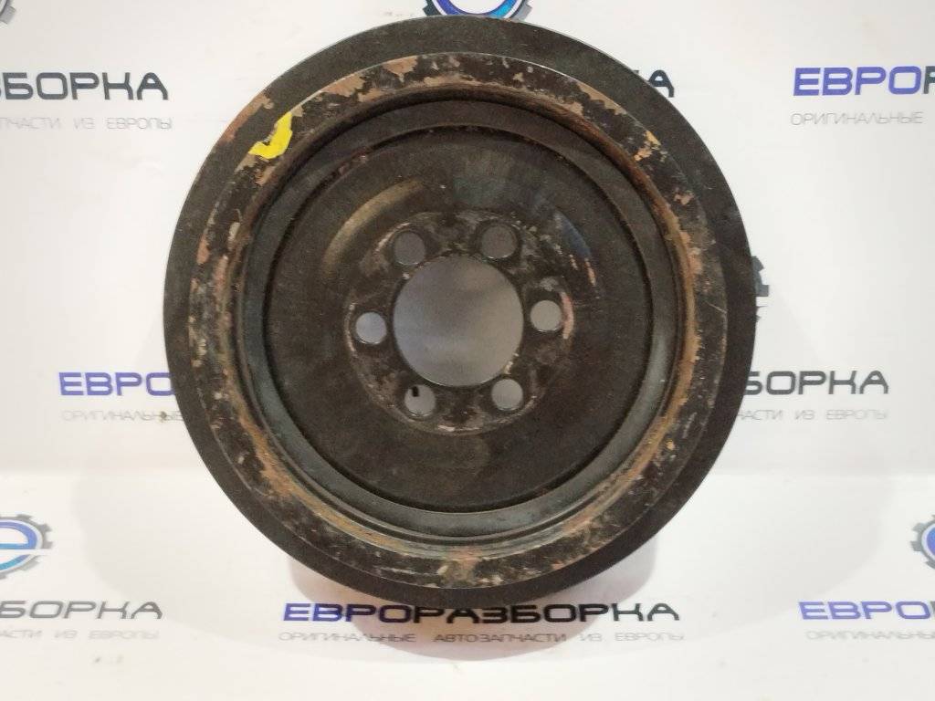 шкив коленвала BMW 5 серия E60/E61 E60 2006, 2.5 л., бензин, АКПП, передний привод, 7546087, 11237519630 - фото №1