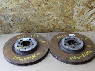 диск тормозной передний BMW X2 F39 2021, 2.0 л., бензин, АКПП, полный привод, правый руль, 6865713, 6865713, 34106891080, 34116865713