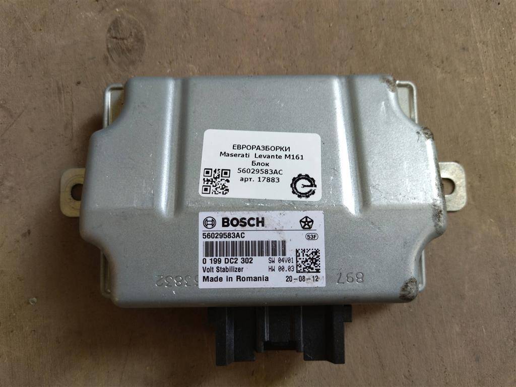 Преобразователь напряжения Maserati Levante 1 поколение M161 2020, 3.0 л., дизель, АКПП, передний привод, 56029583AC, 0199DC2302, 56029583AB, 56029583AC - фото №1