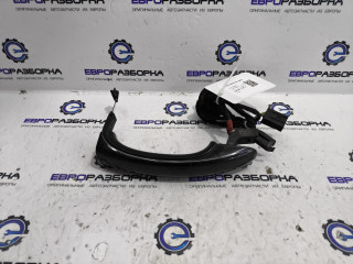 ручка наружная задняя левая Volkswagen Touareg 1 поколение [рестайлинг] 2008, 5.0 л., TDi, дизель, АКПП, передний привод, 7L6839205, 7L6839205