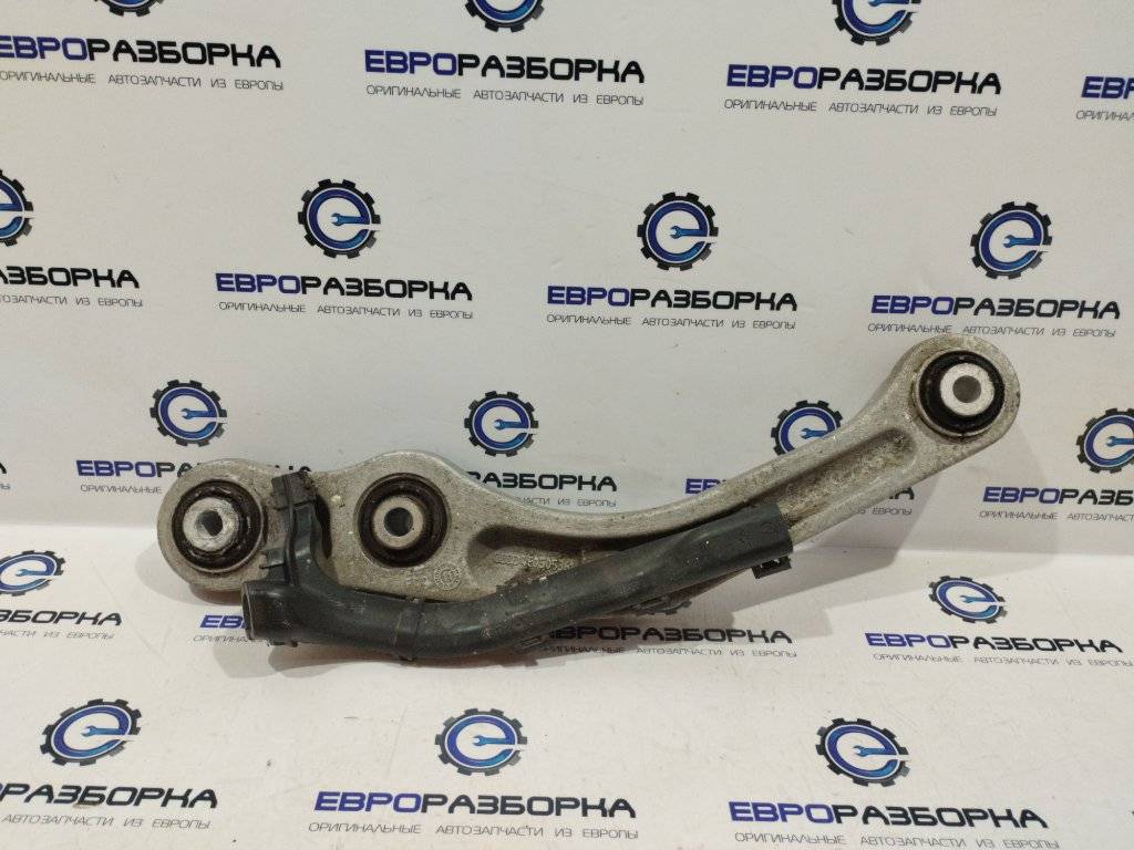 рычаг задний правый Bentley Continental Flying Spur 1 поколение 2012, 6.0 л., бензин, АКПП, серый, передний привод, 4E0505361 - фото №1