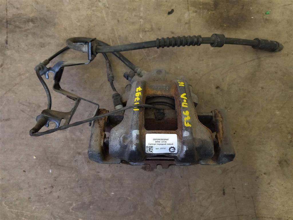 суппорт передний левый BMW 4 серия F32/F33 2016, 2.0 л., дизель, АКПП, передний привод, 6799465, 6799465, 6799461, 34116792223, 34116799466, 34206797607, 34216799461, 34216799462, 6792223, 6797607, 6799462, 6799466, 34116799465 - фото №1