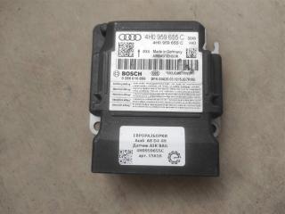 датчик удара Audi A8 D4/4H 2012, 3.0 л., TDi, дизель, АКПП, передний привод, 4H0959655C, 4H0959655C, 0285010856
