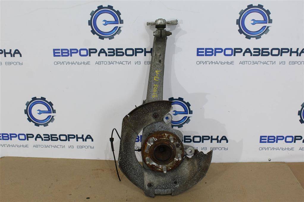 кулак поворотный правый Jaguar XE 1 поколение X760 2015, 2.0 л., дизель, АКПП, передний привод, GX733K186AB, T2H6338 - фото №1