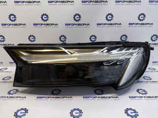 фара левая Audi Q7 4M [2-й рестайлинг] 4M 2025, 3.0 л., TFSI, DCB, бензин, АКПП, y9t metallic mythical black, внедорожник 5 дв., полный привод, правый руль, 4M0941039E