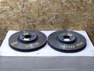 диск тормозной передний Volvo XC90 2 поколение 2019, 2.0 л., дизель, АКПП, передний привод, 31471752