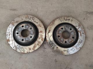 диск тормозной передний Jeep Grand Cherokee 4 поколение [2-й рестайлинг] WK2 2017, 3.0 л., CRD, дизель, АКПП, передний привод, 5181513AD, 5181513AD