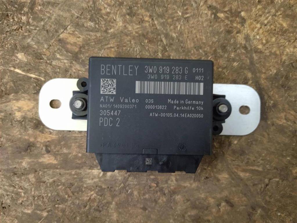 блок управления парктрониками Bentley Continental GT 2 поколение 2015, 4.0 л., TFSI, бензин, АКПП, передний привод, 3W0919283G, 3W0919283, 3W0919283, 000013622, 1409200371, 3W0919283E - фото №1