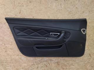 обшивка двери передняя левая Bentley Continental GT 1 поколение 2007, 6.0 л., бензин, АКПП, передний привод