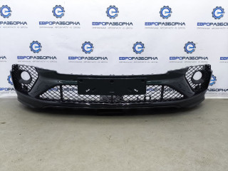 бампер передний Bentley Bentayga 1 поколение [рестайлинг] 4V1 2023, 4.0 л., TFSI, DCU, бензин, АКПП, темно-зеленый перламутр, внедорожник 5 дв., полный привод, правый руль, 36A807093M