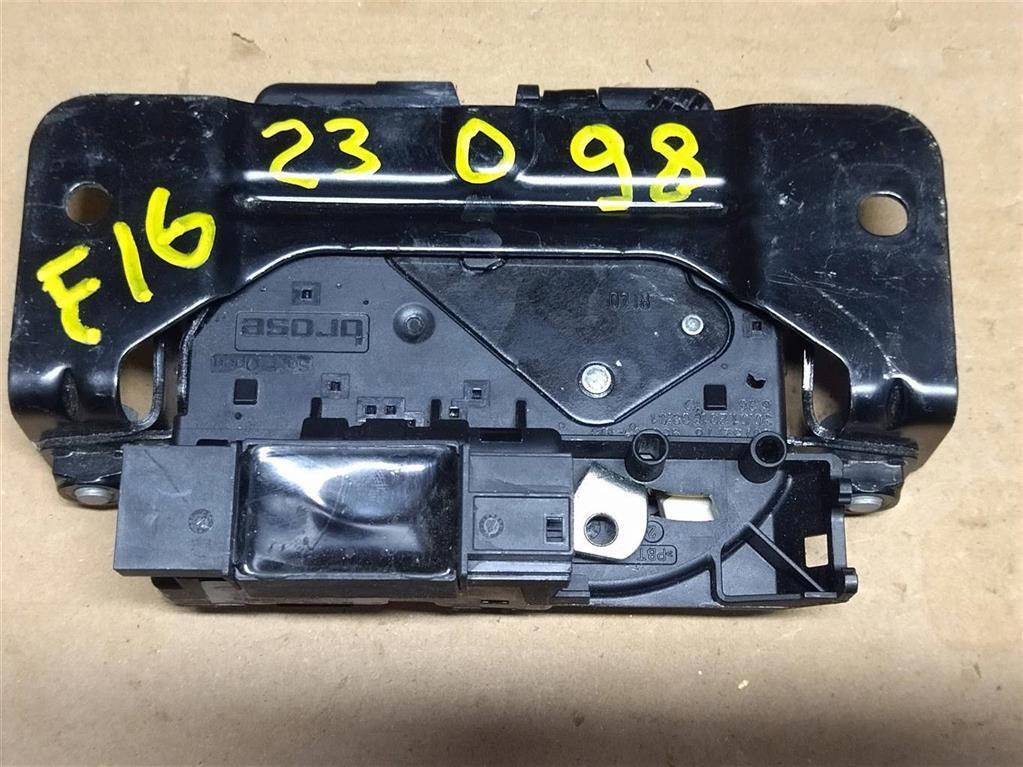 замок багажника BMW X6 F16 2015, 3.0 л., D, N57 D30 C, дизель, АКПП, внедорожник 5 дв., полный привод, 16367210, 51247318696, 51247318696, 147778-10, 51247397630 - фото №1
