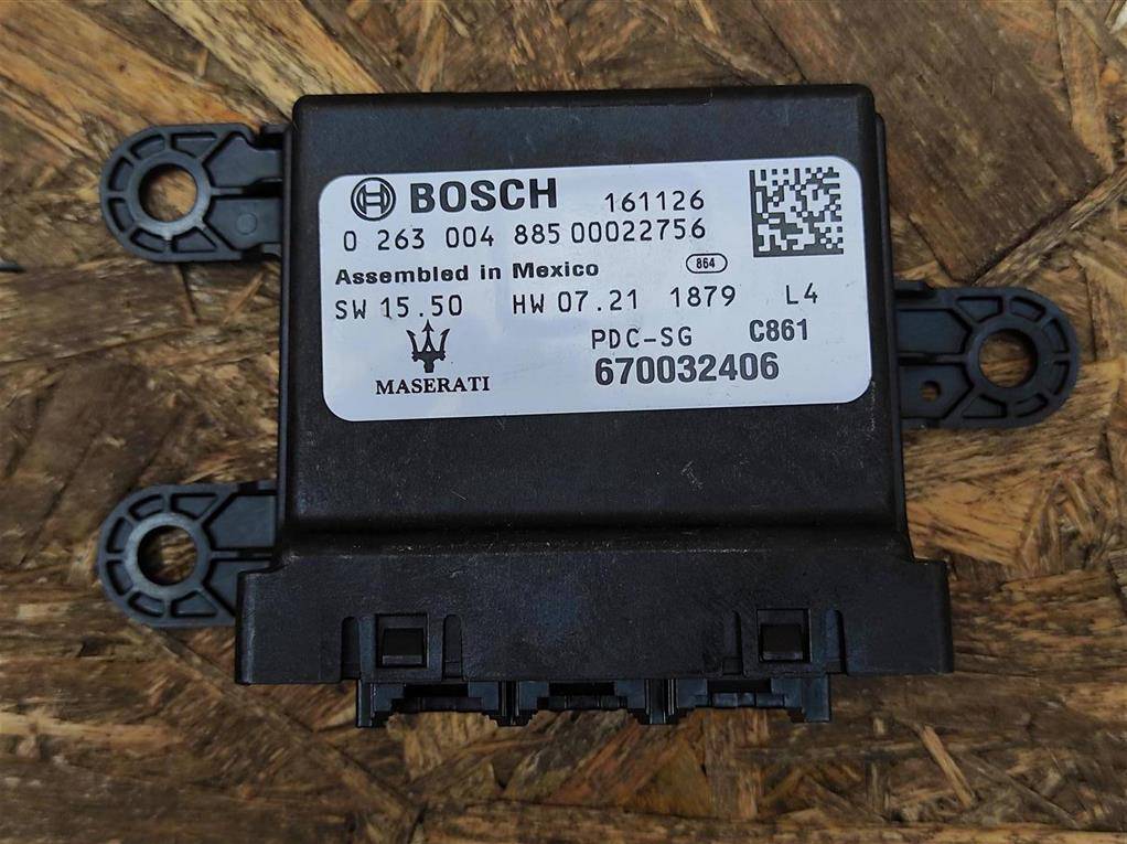 блок управления парктрониками Maserati Levante 1 поколение M161 2017, 3.0 л., дизель, АКПП, передний привод, 7, 670032406, 670032406 - фото №1