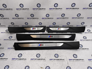 накладка на порог внутренняя BMW X5 F15 2015, 4.0 л., дизель, АКПП, передний привод, 51437370423, 7370423