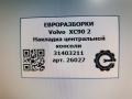 Декоративная накладка центральной консоли Volvo XC90 2 поколение 2019, 2.0 л., дизель, АКПП, передний привод, 31403211, 31403211 - фото №5