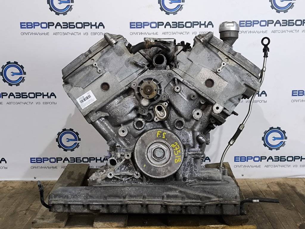 двигатель Bentley Continental Flying Spur 1 поколение 2012, 6.0 л., бензин, АКПП, серый, передний привод, CKH, CKH, 07C100011FA, CKHD - фото №1