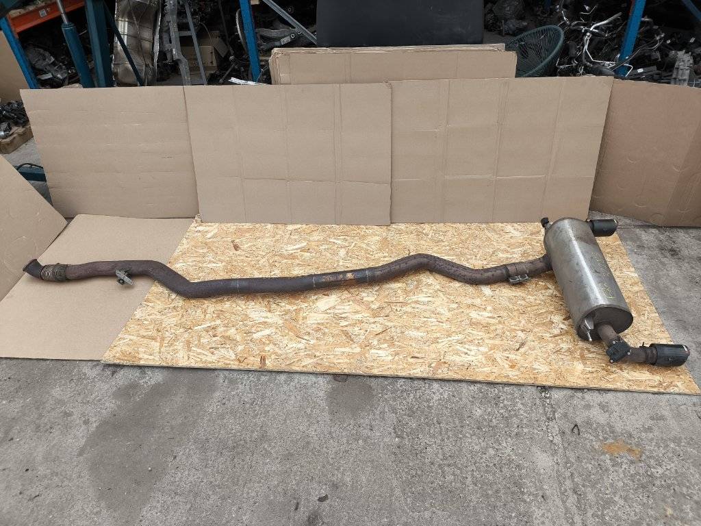 Выхлоп глушитель BMW 2 серия F22/F23 2017, 3.0 л., АКПП, передний привод, 18307649781, 7649781, 76 - фото №1