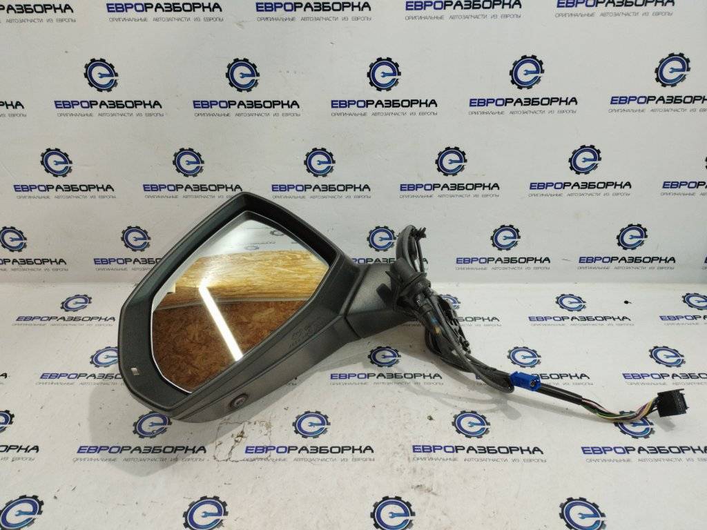 зеркало наружное левое Audi Q7 4M 2018, 3.0 л., дизель, АКПП, полный привод, правый руль, 4M1857409E, 4M1857409E9B9 - фото №1