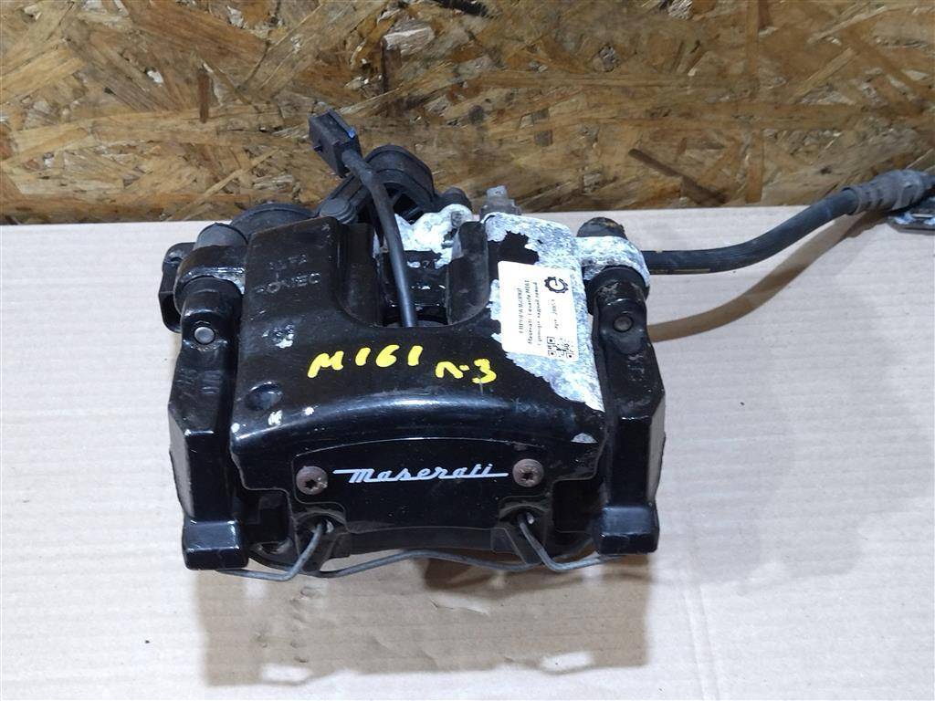 суппорт задний левый Maserati Levante 1 поколение M161 2017, 3.0 л., дизель, АКПП, передний привод, 673006270 - фото №1