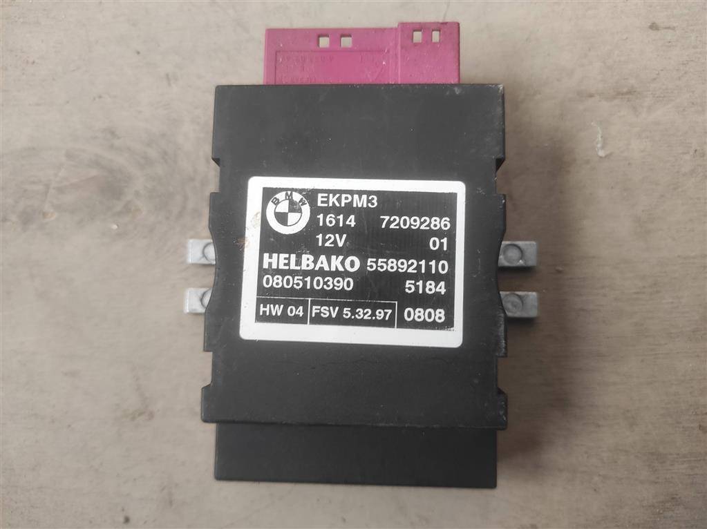 блок управления топливным насосом BMW 5 серия E60/E61 E60 2006, 2.5 л., бензин, АКПП, передний привод, 7209286, 7209286, 080510390, 558921105184 - фото №1