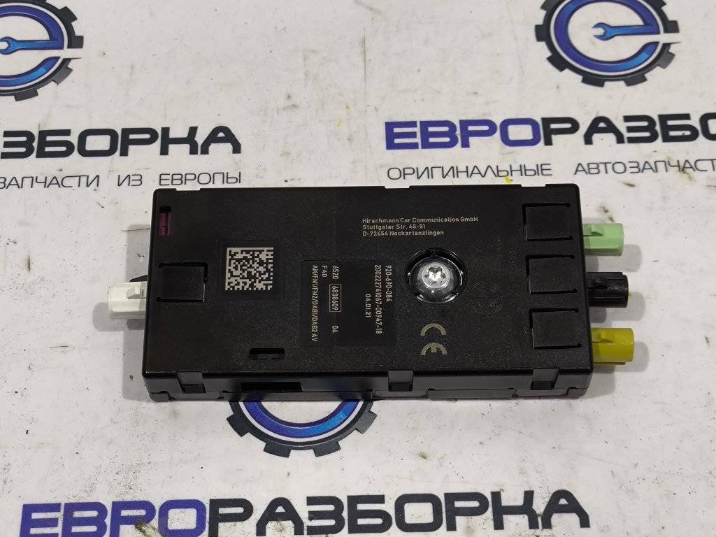 усилитель антенны BMW 1 серия F40 2021, 2.0 л., бензин, АКПП, хетчбэк 5 дв., правый руль, 65206838609, 6838609 - фото №1