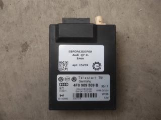 панель управления Вебасто (Webasto) Audi Q7 4L [рестайлинг] 2011, 3.0 л., TDi, дизель, АКПП, передний привод, 4F0909509B, 4F0909509B, 0411072100, 9014399B, L01810308