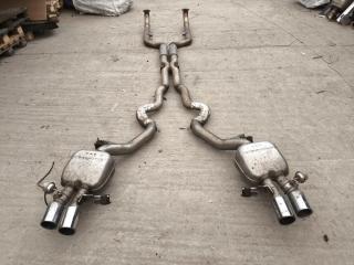 Выхлоп глушитель BMW M6 Gran Coupe F06 2014, 4.4 л., i, S63 B44 B, бензин, АКПП, silverstone metallic a29, купе, правый руль, 18307845472, 7845472