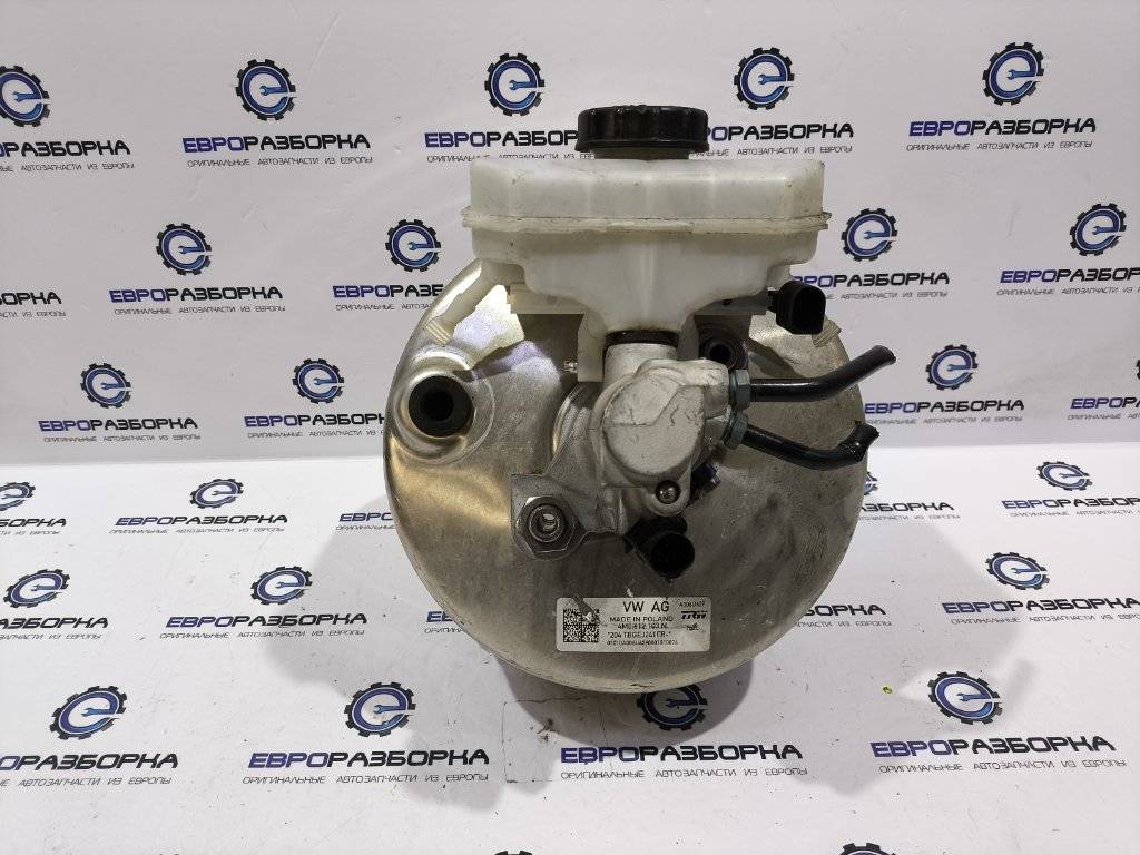 вакуумный усилитель тормозов Audi Q7 4M 2018, 3.0 л., TDi, CZZ, дизель, АКПП, серый, внедорожник 5 дв., полный привод, правый руль, 4M0612103N, 4M0612107E - фото №1