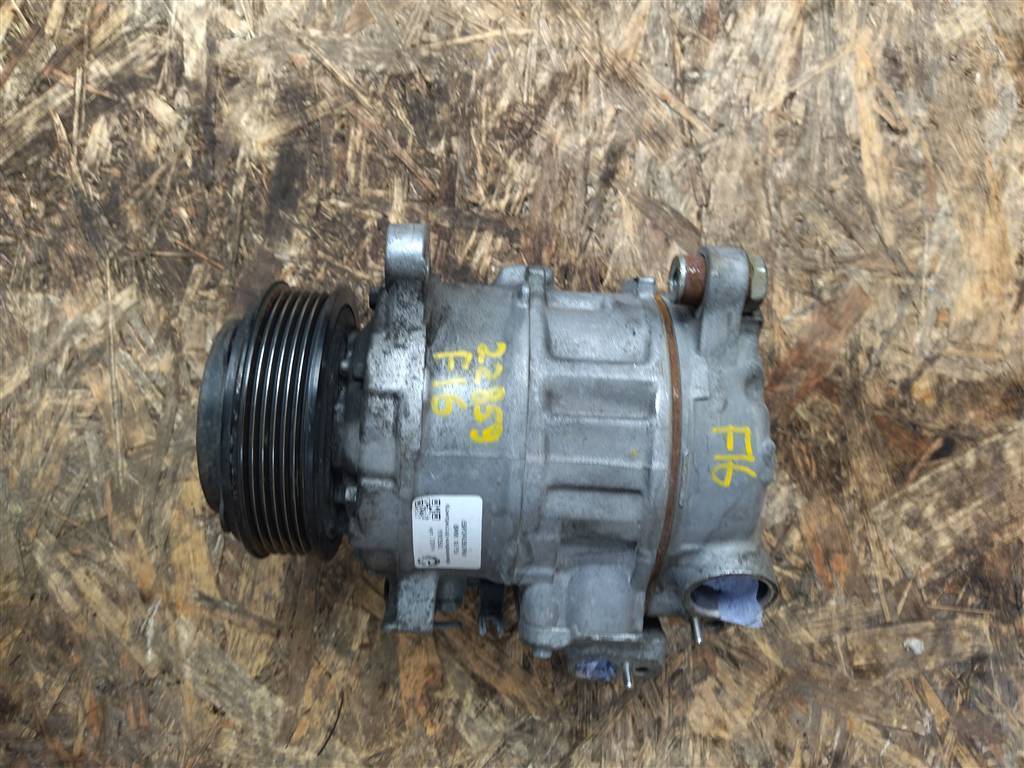 компрессор кондиционера BMW X6 F16 2015, 3.0 л., D, N57 D30 C, дизель, АКПП, внедорожник 5 дв., полный привод, 9303561, 64529303562 - фото №1