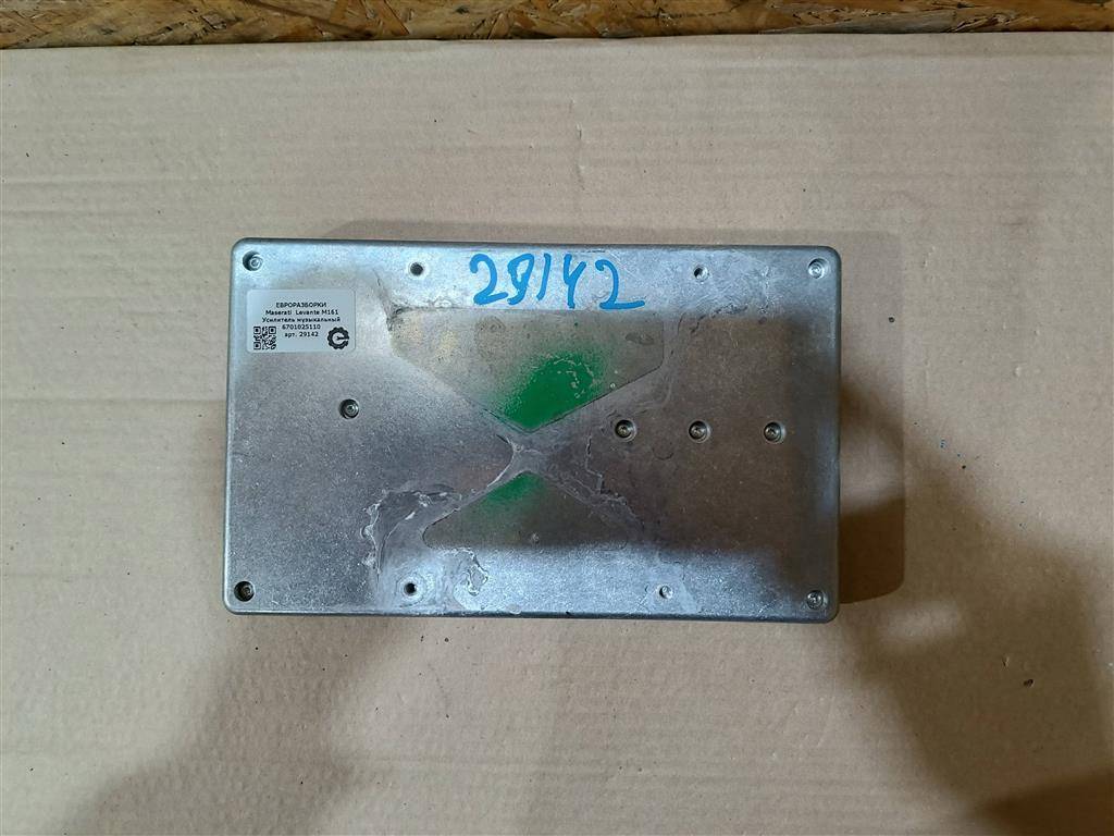 усилитель музыкальный Maserati Levante 1 поколение M161 2017, 3.0 л., дизель, АКПП, передний привод, 670102511, 670102511 - фото №1