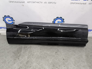 молдинг двери задней правой Audi Q7 4M [2-й рестайлинг] 4M 2025, 3.0 л., TFSI, DCB, бензин, АКПП, y9t metallic mythical black, внедорожник 5 дв., полный привод, правый руль, 4M0853970S, 4M0853970SGRU