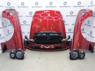 передняя часть (ноускат) в сборе Bentley Continental GT 3 поколение 2023, 4.0 л., CVD, бензин, АКПП, красный, купе, полный привод, правый руль