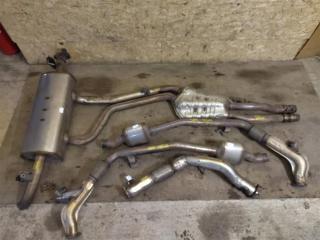 Выхлоп глушитель Audi SQ5 FY 2018, 3.0 л., TFSI, бензин, АКПП, передний привод, 80A253611M, 80A253611M, 80A253609C