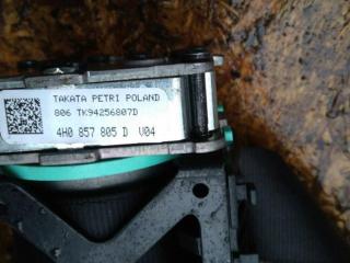 ремень безопасности Audi S8 D4 2013, 4.0 л., TFSI, АКПП, передний привод, 4H0857805D, 4H0857805D, 4H0857805DV04