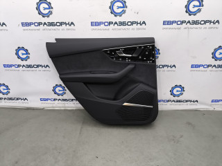 обшивка двери задняя левая Audi Q7 4M [2-й рестайлинг] 4M 2025, 3.0 л., TFSI, DCB, бензин, АКПП, y9t metallic mythical black, внедорожник 5 дв., полный привод, правый руль, 4M0867317B