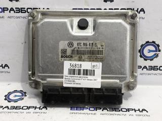 блок управления двигателем Bentley Continental GT 1 поколение 2007, 6.0 л., бензин, АКПП, передний привод, 07C906018EL