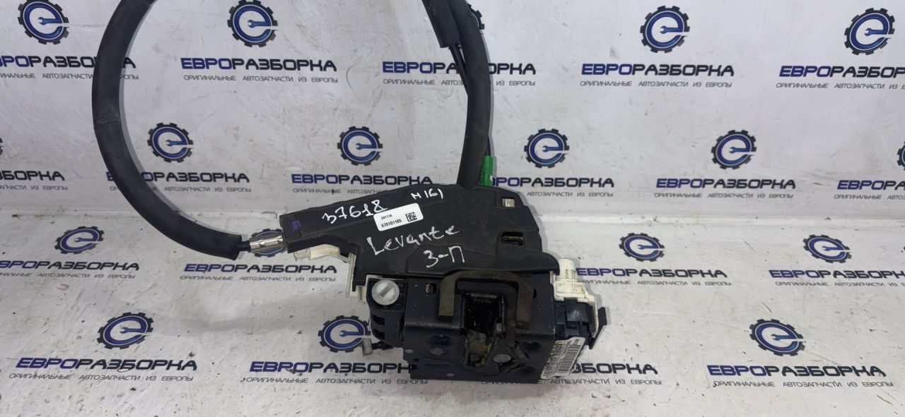 замок двери задней правой Maserati Levante 1 поколение M161 2017, 3.0 л., дизель, АКПП, передний привод, 670101185, 670162419 - фото №1