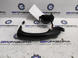 ручка наружная задняя левая Volkswagen Touareg 1 поколение [рестайлинг] 2008, 5.0 л., TDi, дизель, АКПП, передний привод, 7L6839205, 7L6839205