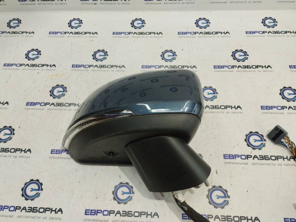 зеркало наружное правое Volvo XC40 1 поколение 2020, 1.5 л., бензин, denim blue, правый руль, 31477675 - фото №1