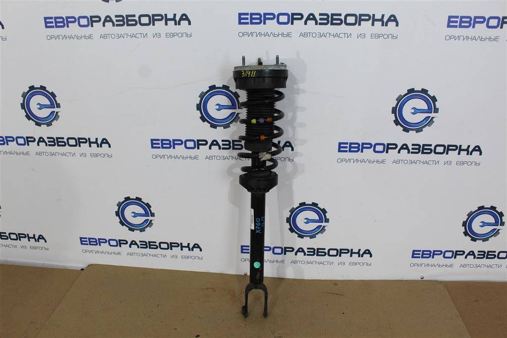 амортизатор передний правый Jaguar XE 1 поколение X760 2015, 2.0 л., дизель, АКПП, передний привод, GX7318B037MC, T4N16069, HX7318045AA, T4N36876, HX7318045AB, T4N37081, L8A25A327AB, LR156349, T4N37083, MK8318047AA, LR156321 - фото №1