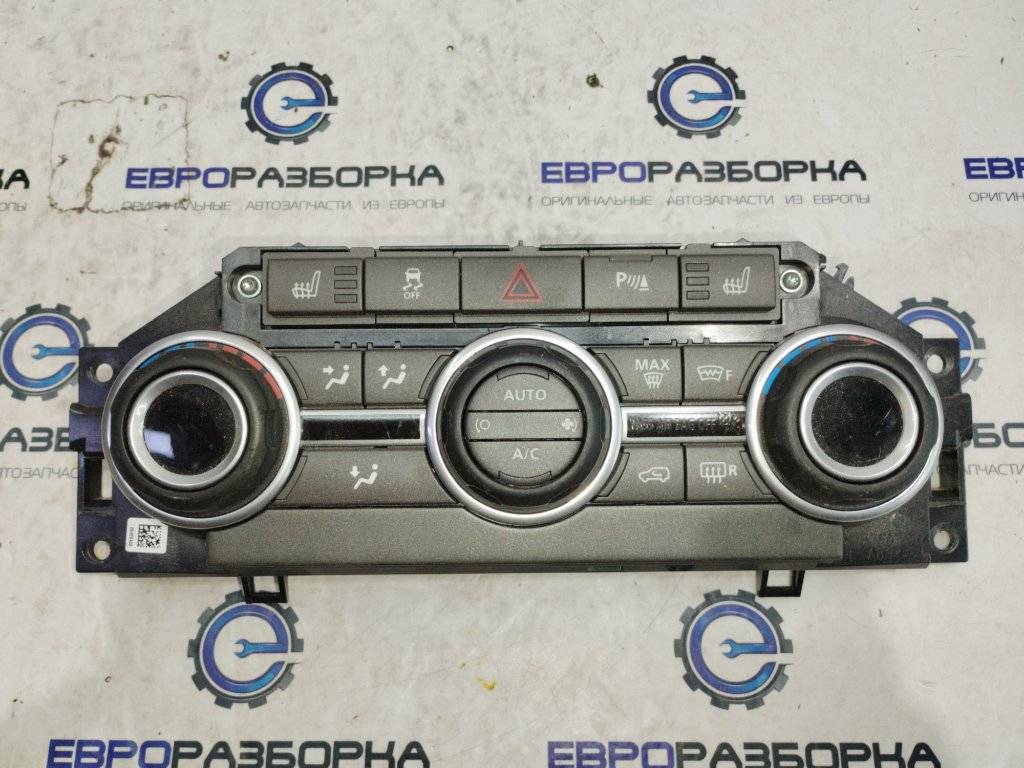 блок управления печки / климат-контроля Land Rover Discovery 5 поколение L462 2017, 3.0 л., дизель, АКПП, передний привод, LR029595, LR029595, CH2219E900FA, CH2219E900FB, LR070846, GH2219E900FA - фото №1