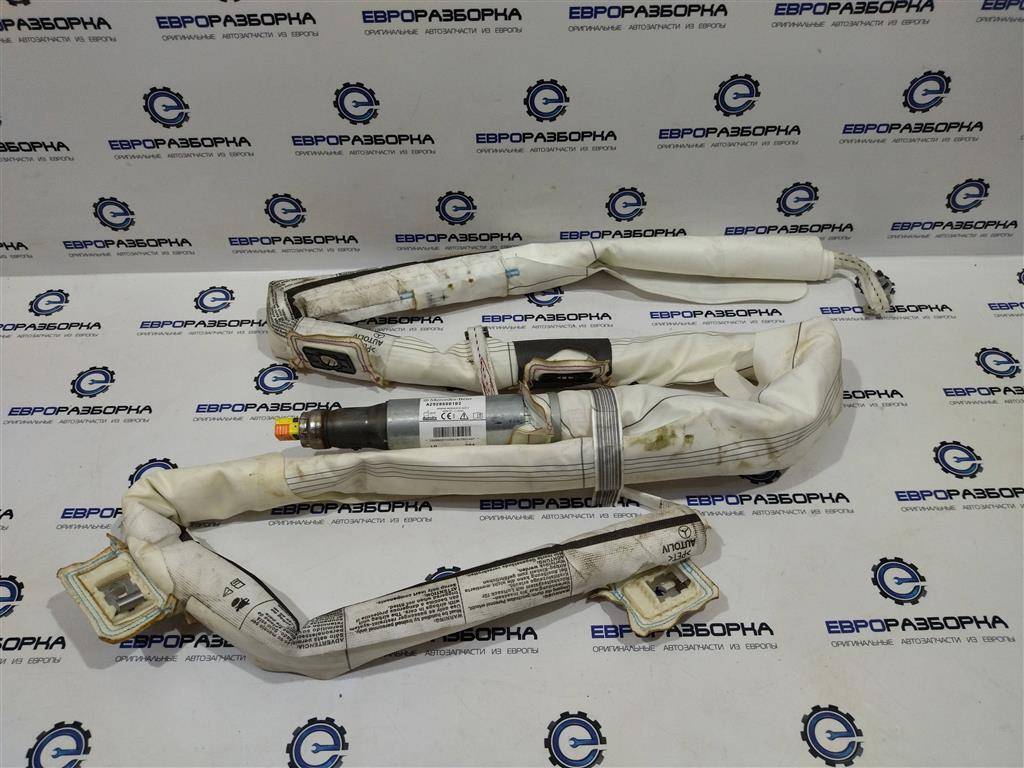 подушка безопасности боковая (шторка) Mercedes-Benz GLE Coupe C292 2016, 3.0 л., дизель, АКПП, передний привод, A2928600102 - фото №1